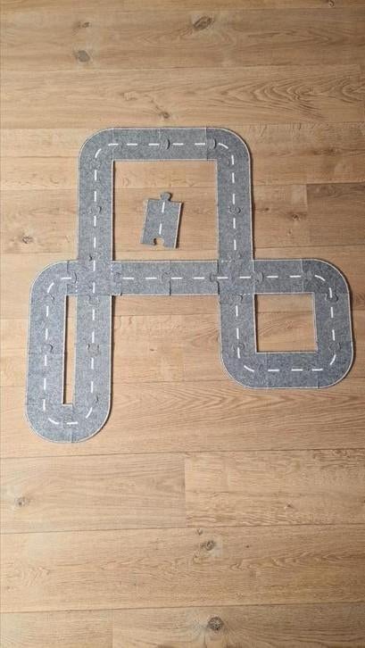 Hema vilten puzzel wegdelen, Ophalen of Verzenden, Gebruikt