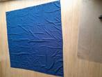 blauw douchegordijn, Huis en Inrichting, Ophalen of Verzenden, Gebruikt, Blauw, Overige typen