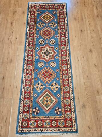 Handgeknoopt oosters tapijt loper kazak 183x64 beschikbaar voor biedingen