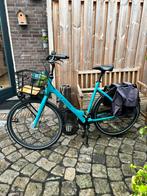 cortina common frame 57 turquoise inclusief mandje s7, 56 cm of meer, Ophalen, Zo goed als nieuw