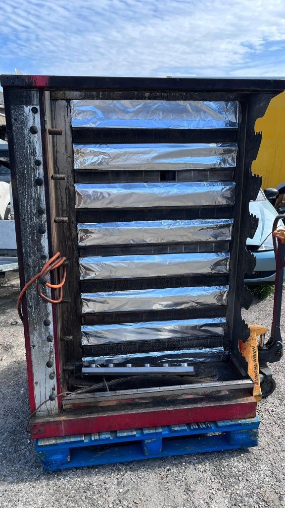 Gas kippengrillen. opknappers 2 stuks, Tuin en Terras, Gasbarbecues, Gebruikt, Ophalen