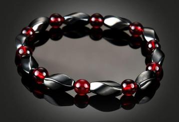 Exclusieve hematiet magnetische armband [B - 214, 215, 216] beschikbaar voor biedingen