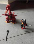 NIEUWE PLAYMOBIL GROTE RODE DRAAK MET DRAKENRIDDER COMPLEET, Ophalen of Verzenden, Nieuw