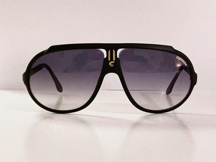 Carrera 5512 - Zwart - Don Johnson - Miami Vice, Sieraden, Tassen en Uiterlijk, Zonnebrillen en Brillen | Heren, Gebruikt, Zonnebril