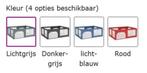Box grondbox veiligheidshek donkergrijs GRATIS BEZORGD!, Kinderen en Baby's, Boxen, Verzenden, Nieuw, Rechthoekig