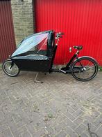 Bakfiets Cargo Long Refurbished, 4 kinderen of meer, Huif, Ophalen of Verzenden, Zo goed als nieuw
