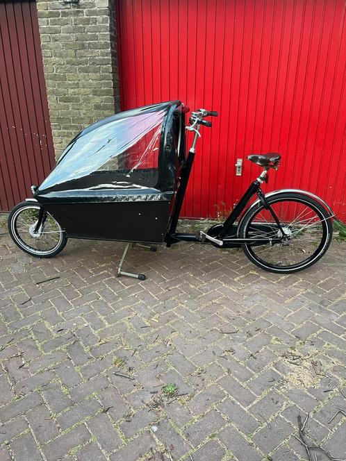 Bakfiets Cargo Long Refurbished, Fietsen en Brommers, Fietsen | Bakfietsen, Zo goed als nieuw, Fietsfabriek, 4 kinderen of meer