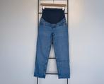 H&M MAMA Straight Ankle Zwangerschap Jeans - Maat S, H&M, Blauw, Ophalen of Verzenden, Zo goed als nieuw