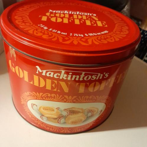 Oud Mackintosh's golden toffee blik, Verzamelen, Blikken, Gebruikt, Overige, Overige merken, Ophalen of Verzenden