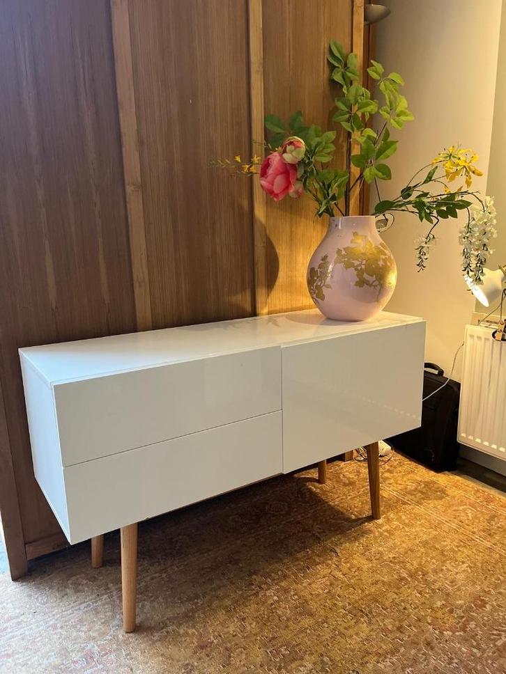 Zuiver High on Wood Dressoir (90x80x40), Huis en Inrichting, Kasten | Dressoirs, Zo goed als nieuw, 100 tot 150 cm, 25 tot 50 cm