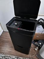 72L elektrische prullebak, Ophalen, Zo goed als nieuw, Kunststof, Minder dan 50 cm