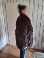 Warme en zachte bruine vos jas, maat L, 42-44, Kleding | Dames, Jassen | Winter, Ophalen of Verzenden, Zo goed als nieuw, Maat 42/44 (L)