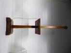 A6515. Massief Houten Vloerlamp, Ophalen, Gebruikt