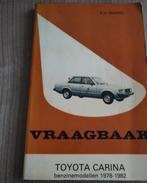Vraagbaak Toyota Carina, Ophalen of Verzenden