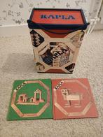 Kapla 200 bouwstenen met 2 voorbeeldboekjes, Kinderen en Baby's, Speelgoed | Bouwstenen, Ophalen of Verzenden, Zo goed als nieuw