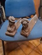 open haard steunen set man-vrouw, Antiek en Kunst, Ophalen