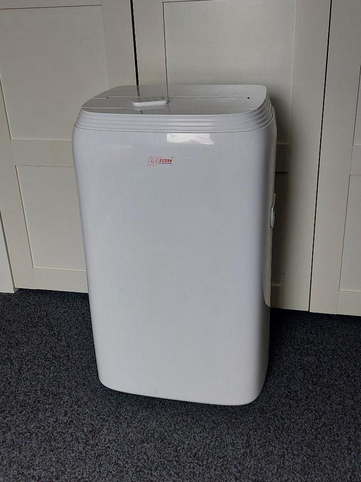 Mobiele airco Western WAP-12-R290, Witgoed en Apparatuur, Airco's, Zo goed als nieuw, Mobiele airco, 60 tot 100 m³, 3 snelheden of meer
