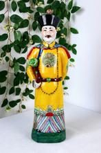 Vintage chinese keizer beeld, Ophalen of Verzenden, Zo goed als nieuw