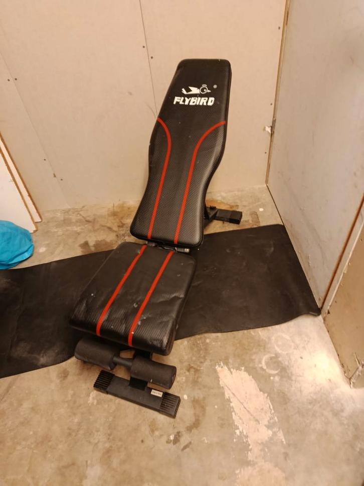 FLYBIRD Fitness Bankje - Gebruikt, Sport en Fitness, Fitnessapparatuur, Gebruikt, Overige typen, Armen, Benen, Borst, Buik, Rug