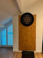 Bull’s dartset: dartbord, dartmat en dartring (surround), Sport en Fitness, Darts, Ophalen