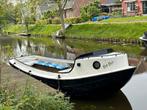 Stalen boot, Watersport en Boten, Motorboten en Motorjachten, 10 tot 30 pk, Gebruikt, Staal, Binnenboordmotor