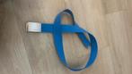 Blauwe gina tricot riem, 3 tot 5 cm, Tailleriem, Ophalen of Verzenden, Zo goed als nieuw