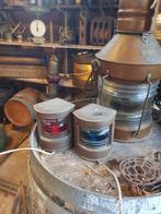 Koperen scheepslampen, Antiek en Kunst, Ophalen of Verzenden