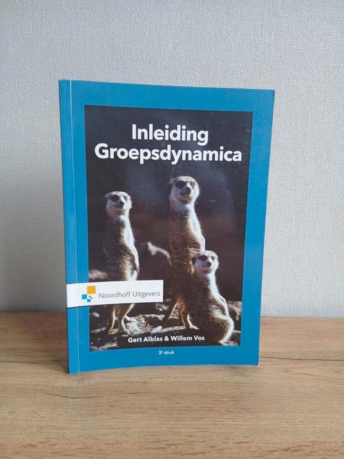 Willem Vos - Inleiding groepsdynamica (3e druk, 2017), Boeken, Schoolboeken, Zo goed als nieuw, Nederlands, Overige niveaus, Ophalen of Verzenden