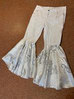 Witte Disco Broek Maat 42, Kleding | Dames, Maat 42/44 (L), Ophalen of Verzenden, Overige thema's, Kleding
