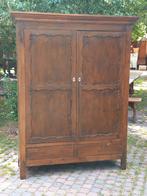 Antieke biedermeier meidenkast kledingkast linnenkast, Ophalen, Gebruikt, 100 tot 150 cm, 150 tot 200 cm