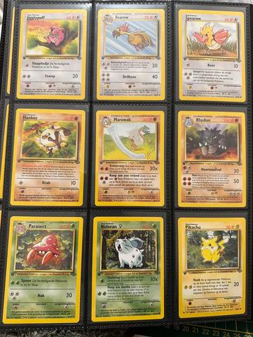 Oude pokemon kaarten 1e Edition & Unlimited Nederlands beschikbaar voor biedingen