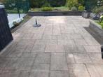 Tegels ongeveer 40 m2 om zelf er uit te halen., Tuin en Terras, Tegels en Klinkers, Ophalen, Gebruikt, Beton, Terrastegels