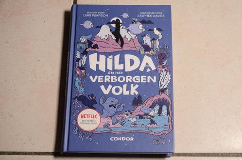 Hilda en het verborgen volk / Stephen Davies, Boeken, Kinderboeken | Jeugd | onder 10 jaar, Zo goed als nieuw, Fictie algemeen