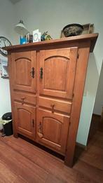 Spaanse stijl massief houten kast, pen-en-gat verbindingen, Antiek en Kunst, Antiek | Meubels | Kasten, Ophalen