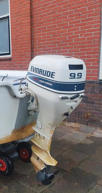 Evinrude 9.9 4 takt buitenboord motor afstandsbediening beschikbaar voor biedingen