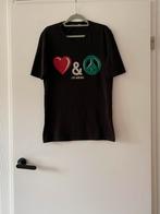 Love Moschino t- shirt mt M, Ophalen of Verzenden, Zo goed als nieuw, Zwart, Korte mouw