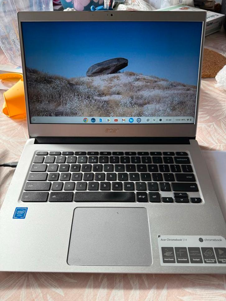 Acer Chromebook 514 - Lichte Schade, Computers en Software, Chromebooks, Gebruikt, 14 inch, 4 GB of minder, 32 GB of minder, Qwerty