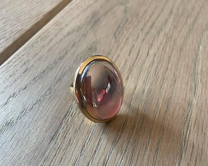 Mooie ring van Melano, Sieraden, Tassen en Uiterlijk, Ringen, Zo goed als nieuw, Goud, Ophalen of Verzenden