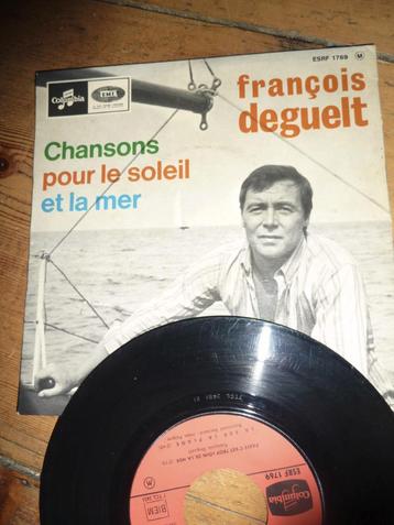 EP FRANCOIS DEGUELT chansons pour le soleil et la mer 1966 beschikbaar voor biedingen