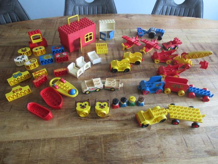 Grote partij met veel oud Duplo vintage, Kinderen en Baby's, Speelgoed | Duplo en Lego, Gebruikt, Duplo, Ophalen of Verzenden