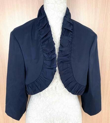 Joseph Ribkoff jasje/bolero maat 48[v], Kleding | Dames, Jasjes, Kostuums en Pakken, Nieuw, Jasje, Maat 46/48 (XL) of groter, Blauw