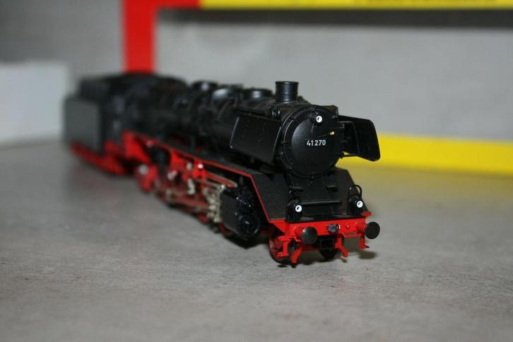 Fleischmann stoomlokomotief BR 41 270 DB analoog, Hobby en Vrije tijd, Modeltreinen | H0, Zo goed als nieuw, Locomotief, Gelijkstroom