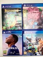 ps4 games Rayman legends - Gang Beasts - Fifa 22 - Riders Re, Spelcomputers en Games, Games | Sony PlayStation 4, Vanaf 3 jaar