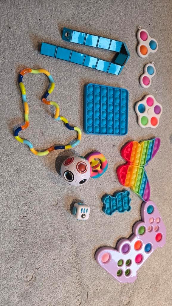 Fidget Toys Set, Kinderen en Baby's, Speelgoed | Overig, Gebruikt, Jongen of Meisje, Ophalen