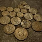 Juliana Zilveren Munten Set - 19 Stuks, Koningin Juliana, Setje, Zilver, Overige waardes