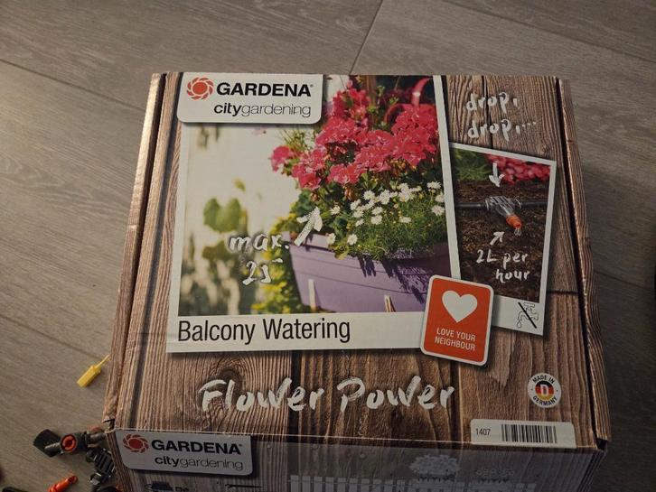 Gardena CityGardening Automatisch Balkon Bewateringssysteem, Tuin en Terras, Druppelsystemen, Gebruikt, Ophalen