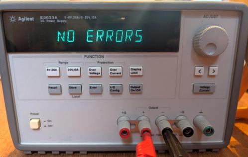 Agilent E3633A laboratorium voeding, Hobby en Vrije tijd, Elektronica-componenten, Gebruikt, Ophalen of Verzenden