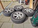 Mazda 6 lichtmetalen velgen met band, 205/60 R16  Koopje!!, Auto-onderdelen, 205 mm, Banden en Velgen, 16 inch, Gebruikt