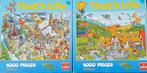 2 That's Life puzzels, Postzegels en Munten, Ophalen of Verzenden