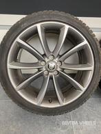 19'' originele Jaguar XF velgen + winterbanden 5x108 9X23-10, Auto-onderdelen, Banden en Velgen, Banden en Velgen, Gebruikt, Personenwagen